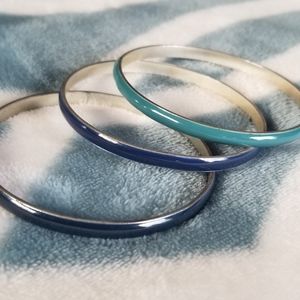 3 Bangle Bracelets